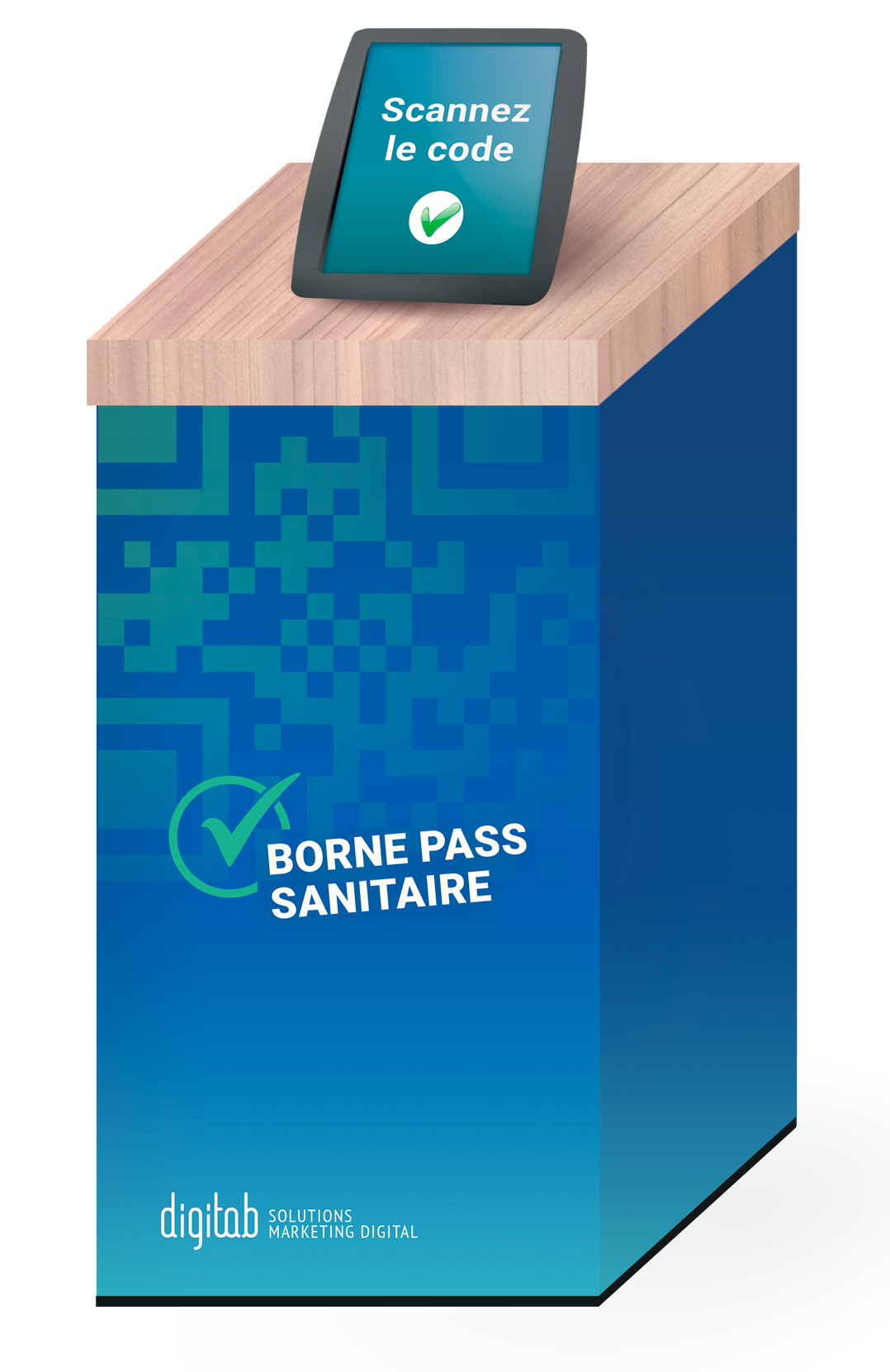 Borne Pass Sanitaire