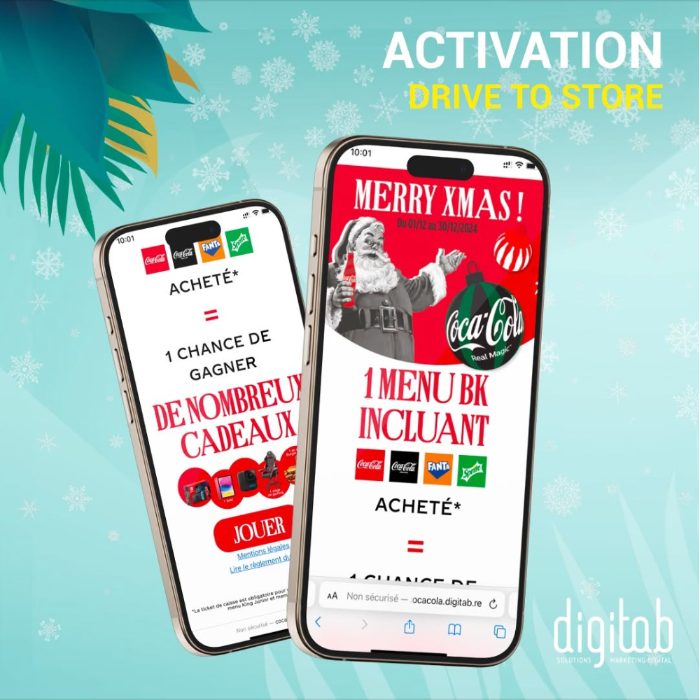 Brasseries de Bourbon – Noël : jeu drive-to-store dans les Burger King