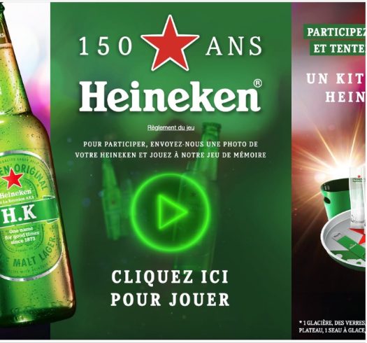 Heineken · avec Facto-Réunion – Jeu en ligne pour les 150 ans d'Heineken